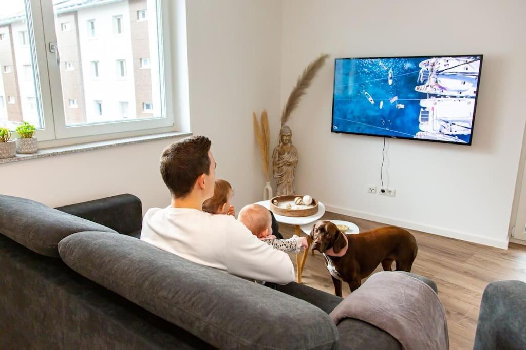 Апартаменты Grosse Cozy 4-Zi-Whg Mit Balkon Naehe Europa Park Und Rulantica Лар Экстерьер фото